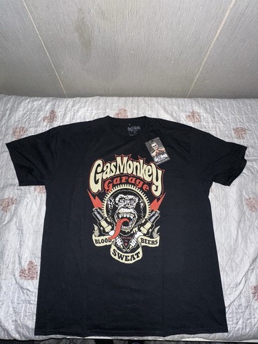 Maglietta shirt gas monkey - t-shirt,