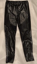 Leggins Neri Ecopelle Donna