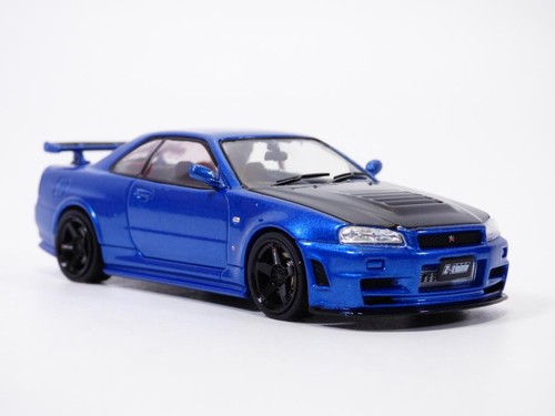 Nissan skyline gtr r34 - gtr, vbleu