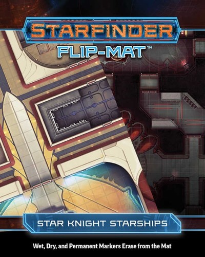 Starfinder flip mat astronavi - starfinder, flip-mat: