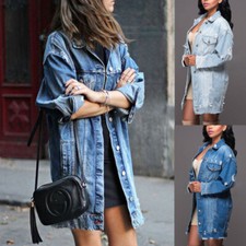 Giacca donna oversize denim