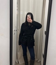vintage giacca in vera pelle