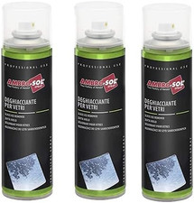 Bomboletta Di Deghiacciante Spray per Vetri, Capacità 250Ml, Sbrina Vetri Auto E