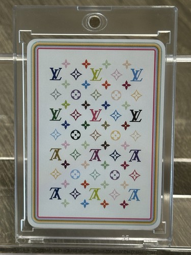 Carta gioco louis - carta, vuitton