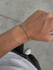 Bracciale uomo acciaio inox - bracciale,