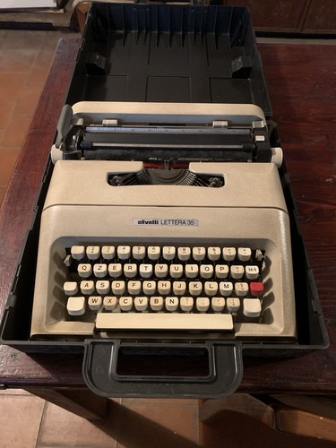 Macchina scrivere olivetti - macchina, da