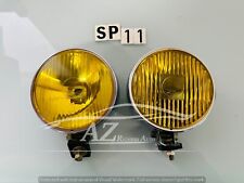 Fendinebbia giallo diametro 150 cromati