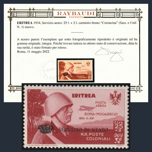 Colonie italiane 1934 eritrea - colonie,