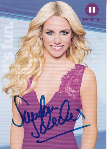Autografo sandra schneiders - autografo,