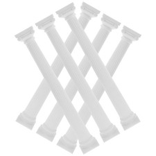  6 pezzi mini colonna romana fai da te statua pilastro romano ornamento