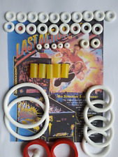 FLIPPER DATA EAST -LAST ACTION HERO-KIT ELASTIQUE CAOUTCHOUC-PINBALL RUBBER LIT