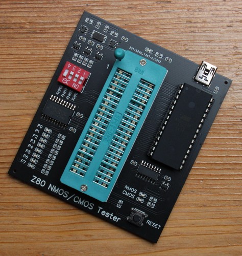 Z80 tester cpu - tester, nmos