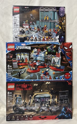 Lotto lego supereroi - lego, |