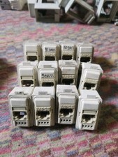 12 Pezzi Presa dati RJ45 Bticino MAGIC Art.5974AT5 UTP CAT5E Usato  originale