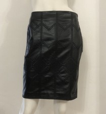 MISS SIXTY Gonna nera ricamata Tg M