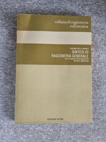 Sintesi ragioneria generale - ragioneria,