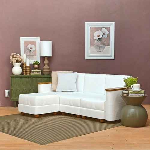 Sedia bianca divano loveseat - sedia,