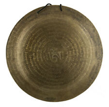 Gong Tibetano 20" - Mantra Om - 52 Cm Meditazione Nepal 2290