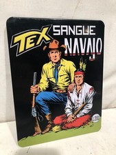 Targa In Metallo Tex Sangue Navajo
