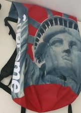 FW19 Supreme X The North Face Statua Della Libertà Impermeabile Red Zaino Borsa