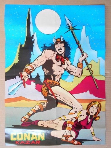 Conan kazar manifesto poster - kazar,