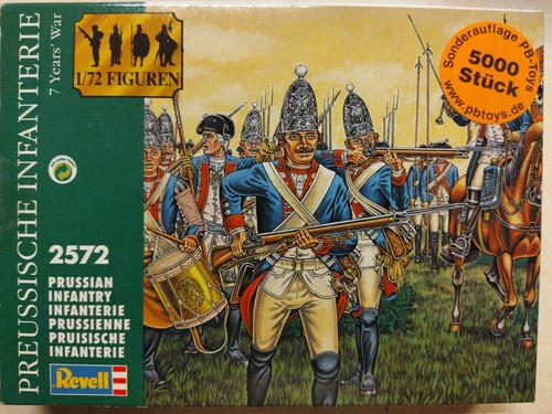 Prussian infantry 7 - infantry, years