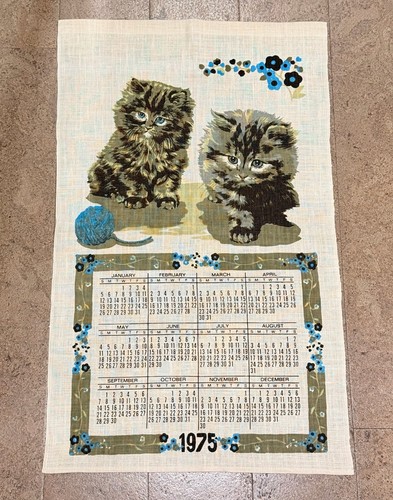 Asciugapiatti calendario gatto