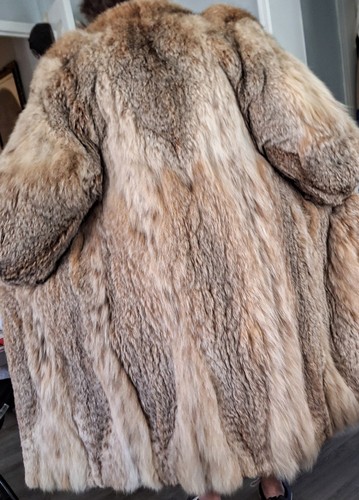Cappotto lungo intero lince