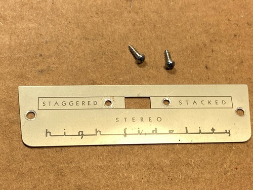 Distintivo targa logo stereo - distintivo, "stereo