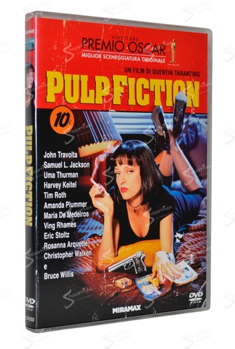 Pulp fiction dvd 1994 quentin - pulp,