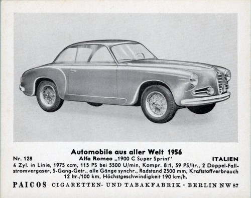 109 figurina auto epoca - auto, d'epoca