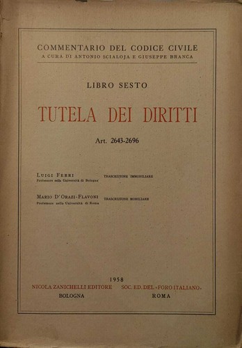 Commentario del codice - commentario,
