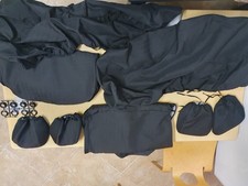 Fodere nere su misura fiat 500