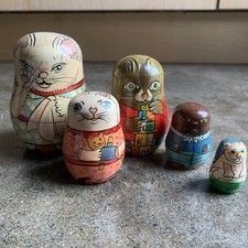 Matrioska russa set di 5