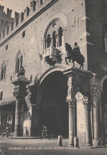 Ferrara statua dei duchi - , -statua