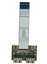 SCHEDA PORTE USB CON CAVO FLAT