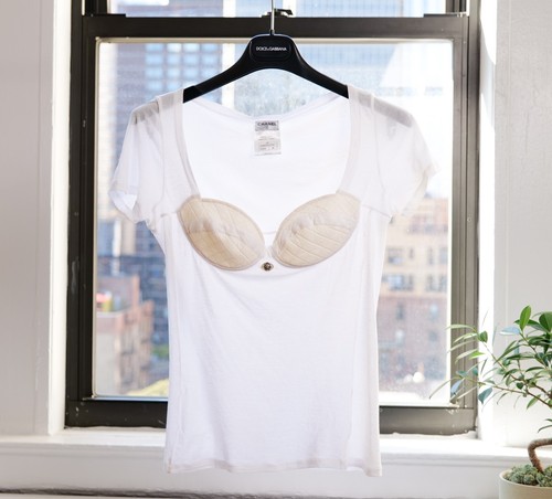 Shirt chanel vintage - vintage, bianca