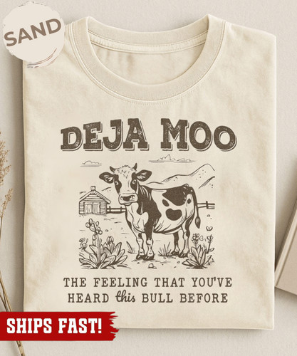 Deja moo shirt - shirt,, maglietta