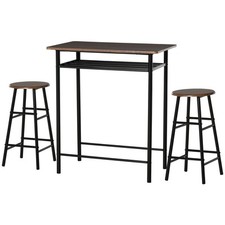 Homcom set tavolo alto - set,
