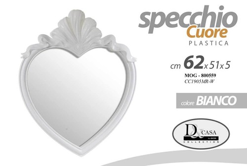 Specchio forma cuore - forma,
