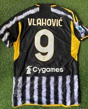Maglia Shirt Juventus  Match Worn Issued Vlahovic Gara 23/24 Tg 7