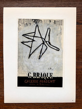 1959 Georges Braque Poster