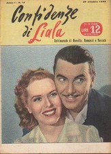 CONFIDENZE di LIALA 12/1946 George Brent e Brenda Joyce,Tyrone Power e Mirna Loy