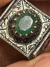 Anello guarigione smeraldo