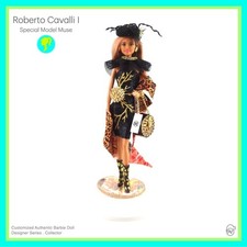 Barbie Mattel MODELLO MUSA. ROBERTO CAVALLI I Design. Collezione OOAK in scatola NUOVO