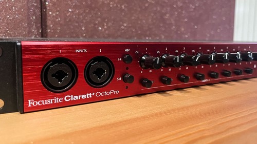 Focusrite clarett octopre - focusrite, mic