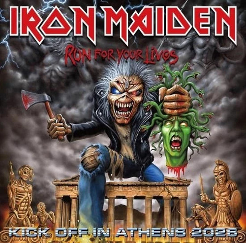 Iron maiden kick off - iron, in