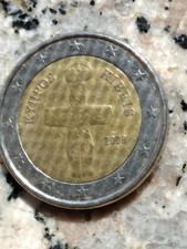 Moneta da 2 euro rara del 2008