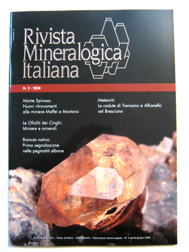 Rivista mineralogica italiana - rivista,