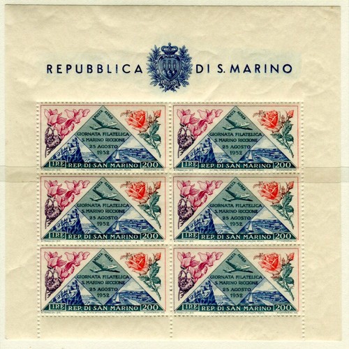 1952 san marino - marino, 200